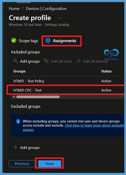 Remove Search Link from Start Menu to Restrict Search UI Elements in Windows using Intune Policy- Fig.8