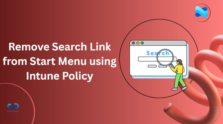 Remove Search Link from Start Menu to Restrict Search UI Elements in Windows using Intune Policy 5