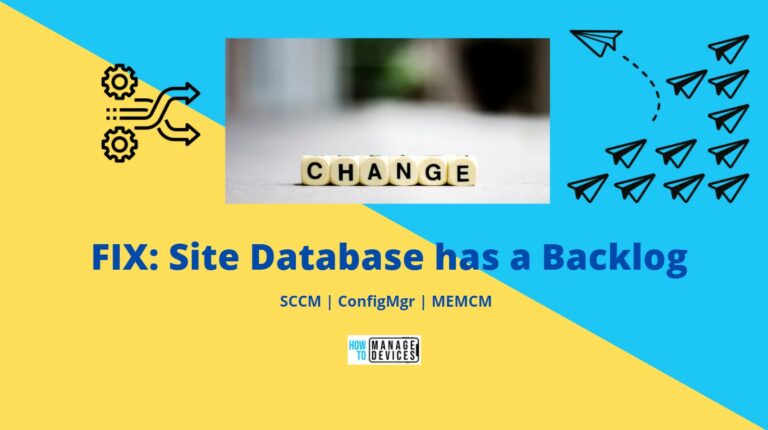 SCCM Site Database has a Backlog of SQL Change Tracking Data