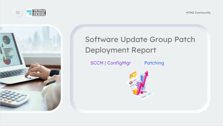 SUG Software Update Group Patch Deployments SCCM Report using SQL Query