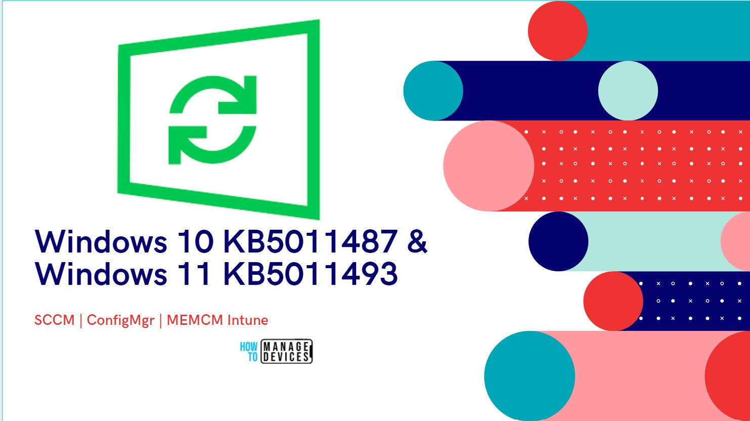 Windows 10 KB5011487 and Windows 11 KB5011493 using SCCM Intune March 2022 Patch Tuesday 1 Windows 10 KB5011487 and Windows 11 KB5011493 SCCM Intune
