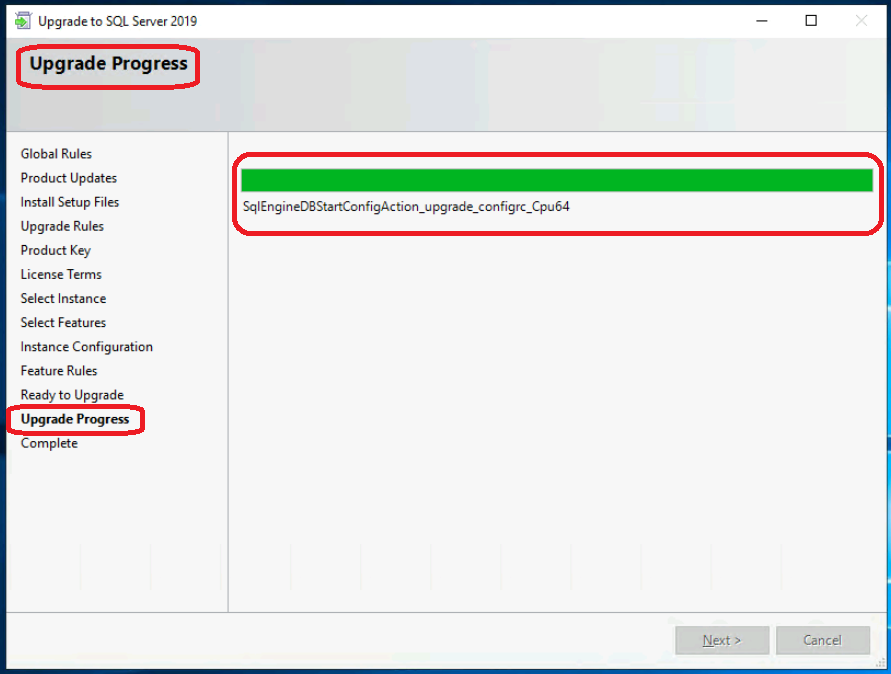 SQL Server 2019 Upgrade for SCCM Secondary Server