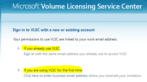 How to Login to Volume Licensing Service Center (VLSC) - VLSC User Guide