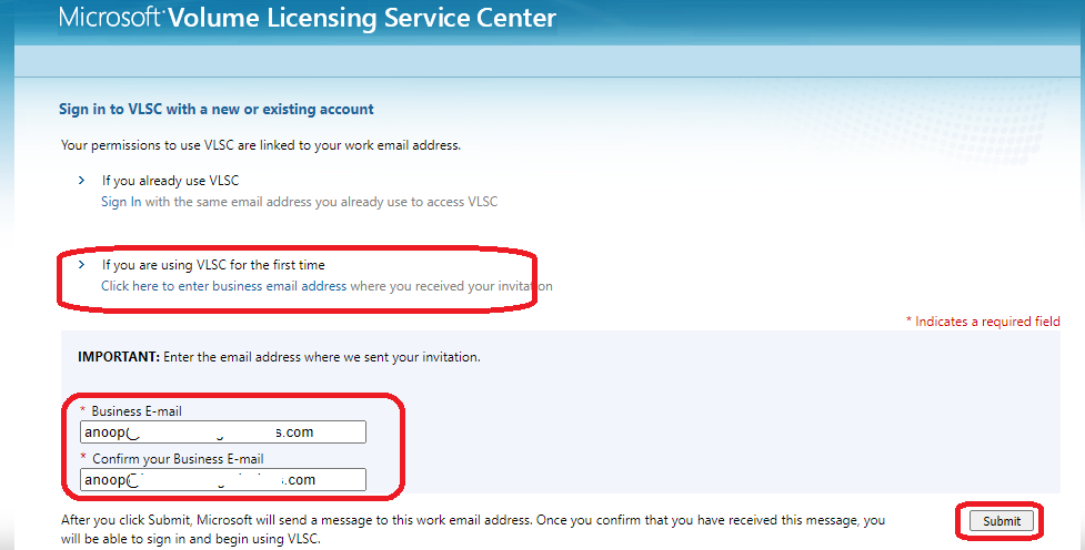 How to Login to Volume Licensing Service Center (VLSC) - VLSC User Guide