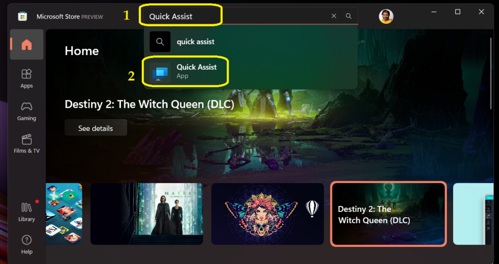 How to Download & Install Quick Assist from Microsoft Store