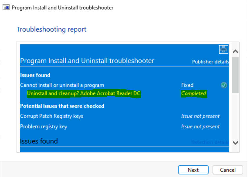 Download Windows Program Install Uninstall Troubleshooter | Fix Apps Problems 1