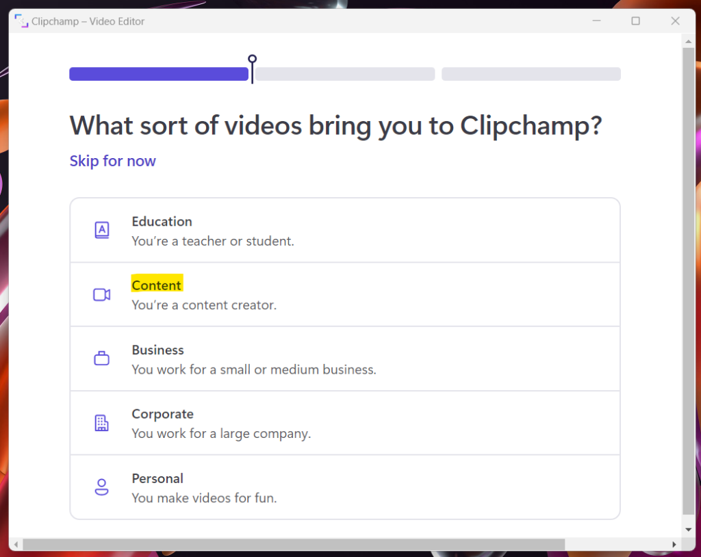 New Windows 11 Clipchamp Video Editor | User Guide  Launch Clipchamp Video Editor