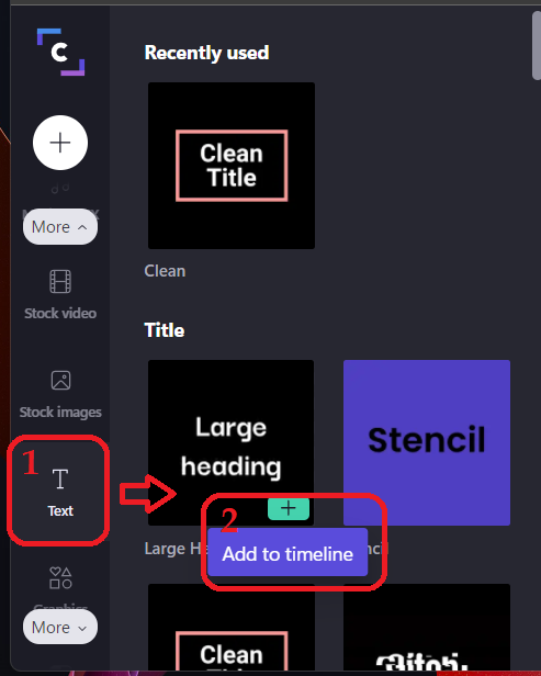 Text Templates for Heading Subtitles