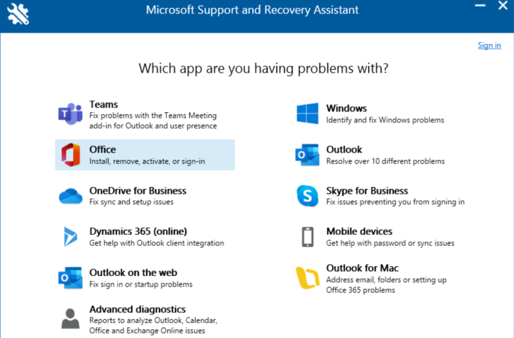 Use Microsoft SaRA In Windows | Office Apps Troubleshooter HTMD Blog