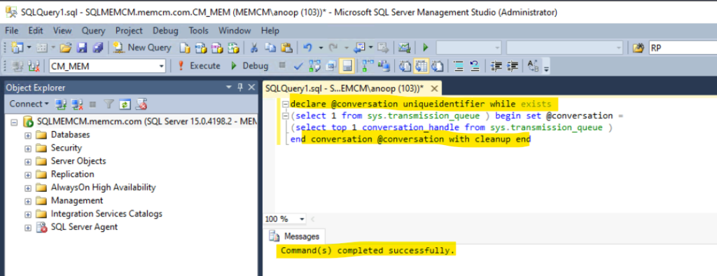 FIX SCCM SQL-Based Database Replication Failure Between CAS Primary | ConfigMgr - Fig.2