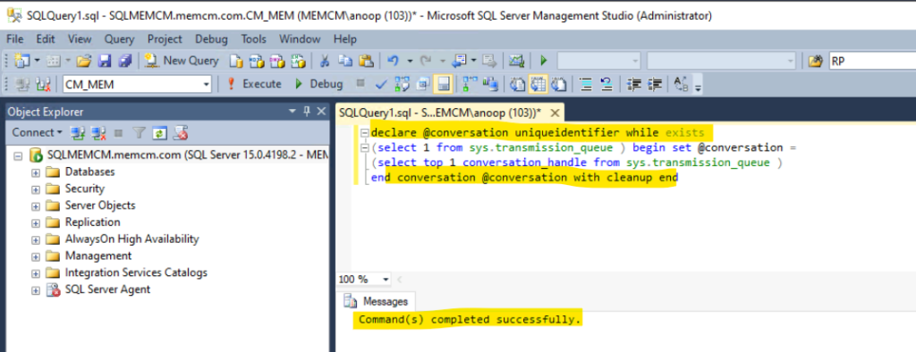 FIX SCCM SQL Based Database Replication Failure Between CAS Primary| ConfigMgr