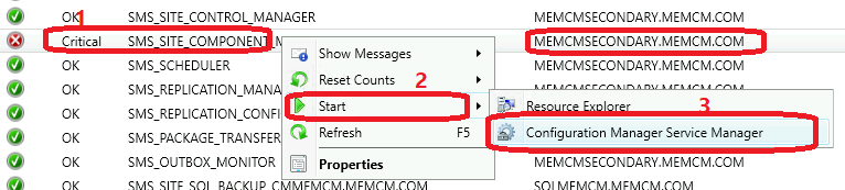 Validation of SCCM AD Forest Publishing