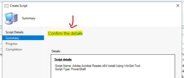 SCCM Run Script Deployment Step by Step Guide - Uninstall 7Zip without Package 15