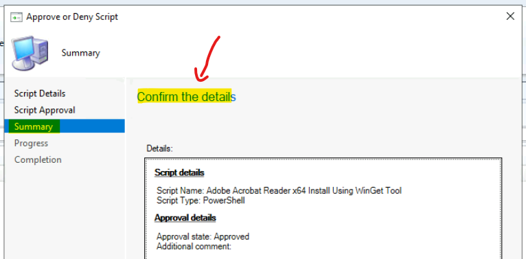 SCCM Run Script Deployment Step-by-Step Guide - Uninstall 7Zip without Package 27 SCCM Run Script Deployment Step-by-Step Guide - Uninstall 7Zip without Package - Fig.26