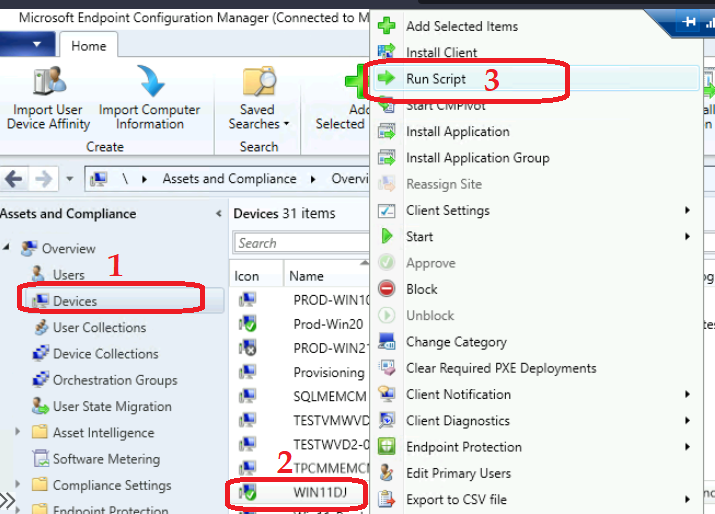 SCCM Run Script Deployment Step by Step Guide - Uninstall 7Zip without Package 24