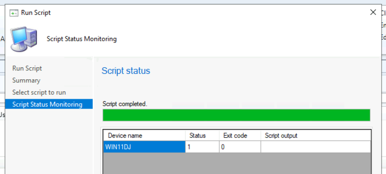 SCCM Run Script Deployment Step-by-Step Guide - Uninstall 7Zip without Package 33 SCCM Run Script Deployment Step-by-Step Guide - Uninstall 7Zip without Package - Fig.32
