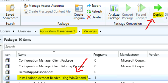 Deploy Adobe Acrobat SCCM Package | WinGet Tool 