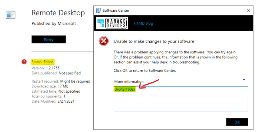 Troubleshooting a Failed Deploy