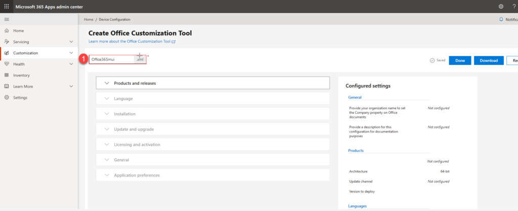 Create Custom XML File