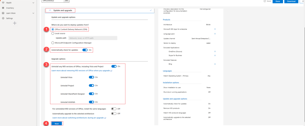 Create Custom XML File For Office 365 Intune Deployment HTMD Blog