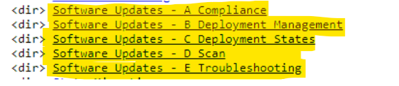 SUG Software Update Group Patch Deployments SCCM Report using SQL Query