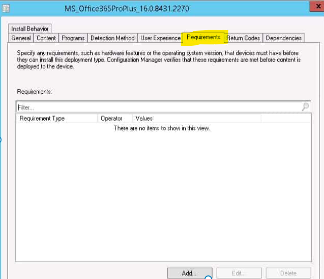 Create SCCM Global Conditions Step-by-Step Guide Check Office 365 ProPlus Version 3 Create SCCM Global Conditions Step-by-Step Guide Check Office 365 ProPlus Version - Fig.3