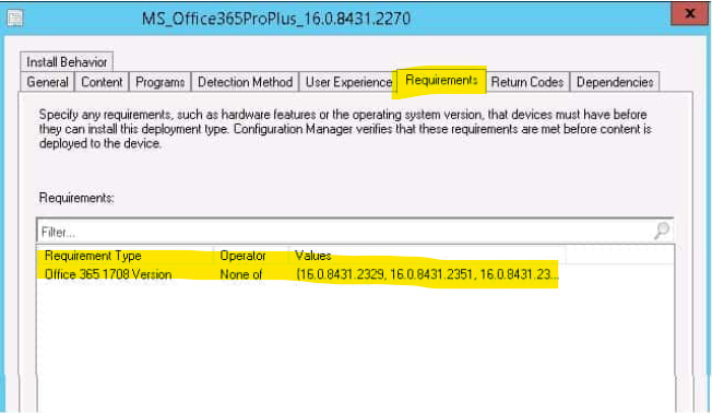 Create SCCM Global Conditions Step by Step Guide Check Office 365 ProPlus Version