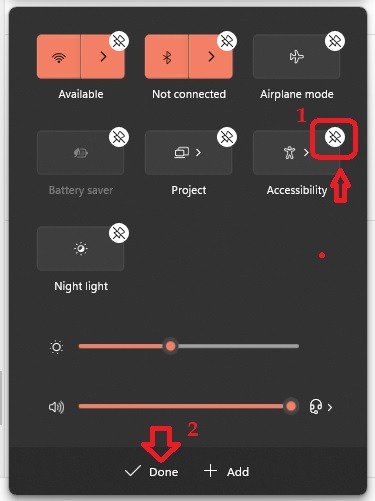 Add or Remove Windows 11 Quick Settings Icons and Notifications Options 13 How to Remove Windows 11 Quick Settings Icons