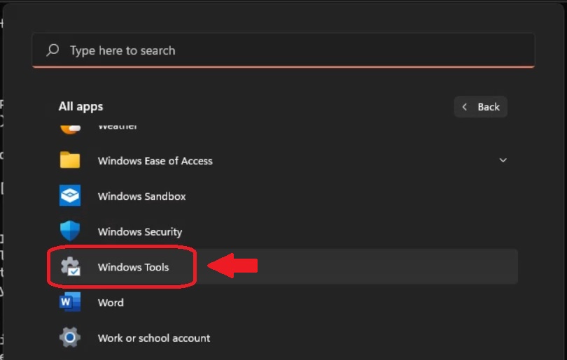 Administrative Tools are Windows Tools Now on Windows 11 1