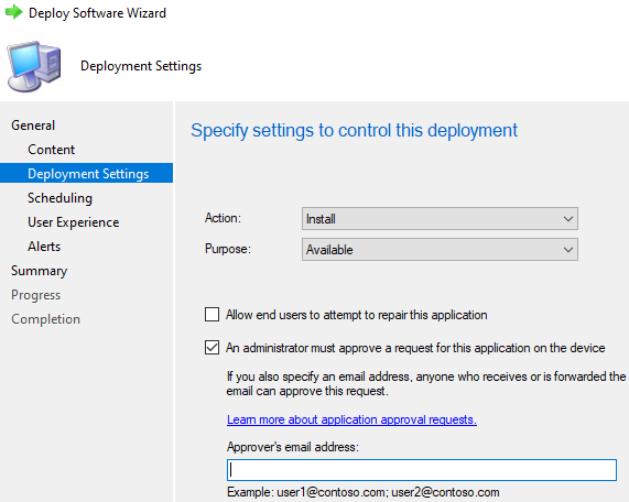 SCCM SQL Reports with Require Approval and Approvers Email Details