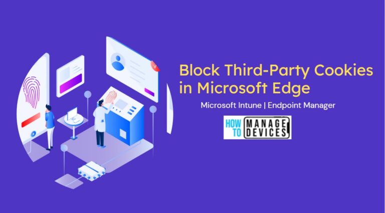 Block Third Party Cookies in Microsoft Edge