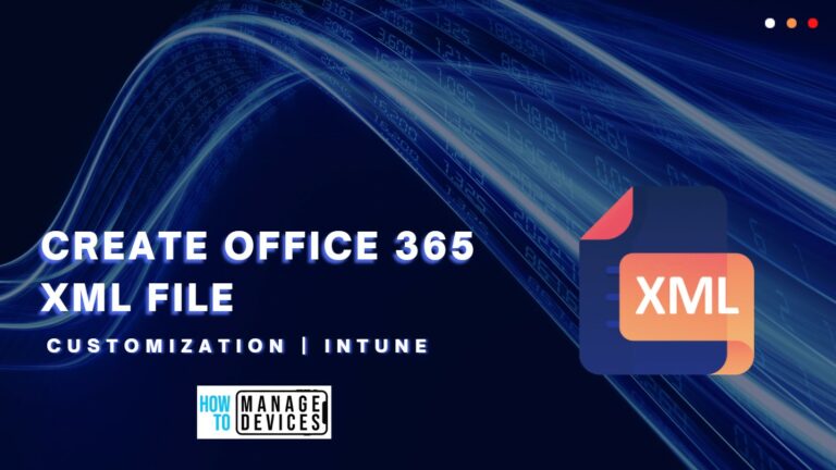 Create Office 365 ProPlus XML File using Customization Tool