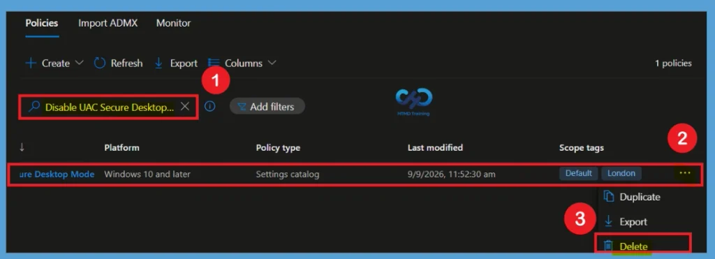 Disabling UAC Secure Desktop Mode for a Smoother Elevation Experience using Intune 14 Disabling UAC Secure Desktop Mode for a Smoother Elevation Experience using Intune - Fig.13