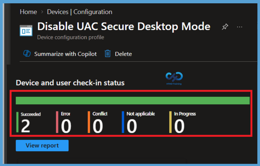 Disabling UAC Secure Desktop Mode for a Smoother Elevation Experience using Intune 11 Disabling UAC Secure Desktop Mode for a Smoother Elevation Experience using Intune - Fig.10