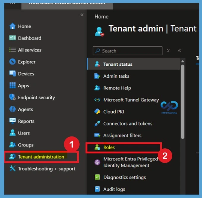 Create a Custom Built-in Role for More Granular Intune RBAC 2 Create a Custom Built-in Role for More Granular Intune RBACFig.1