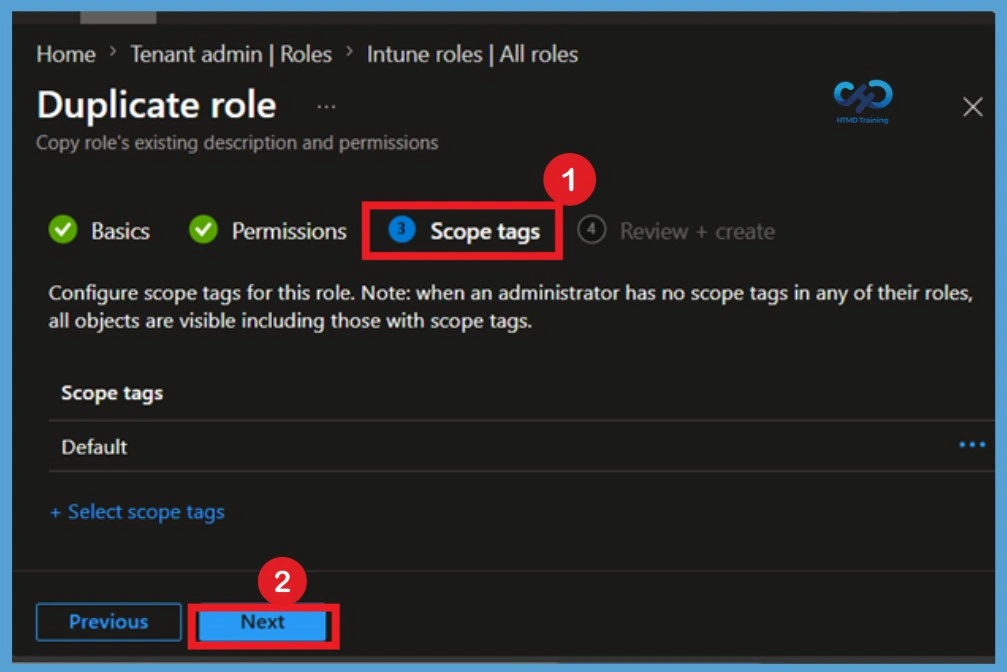 Create a Custom Built-in Role for More Granular Intune RBAC 8 Create a Custom Built-in Role for More Granular Intune RBAC-Fig.7
