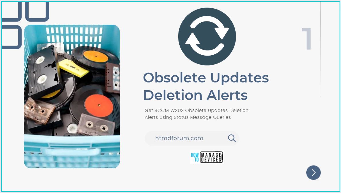 Get SCCM WSUS Obsolete Updates Deletion Alerts using Status Message Queries 1 Get SCCM WSUS Obsolete Updates Deletion Alerts using Status Message Queries