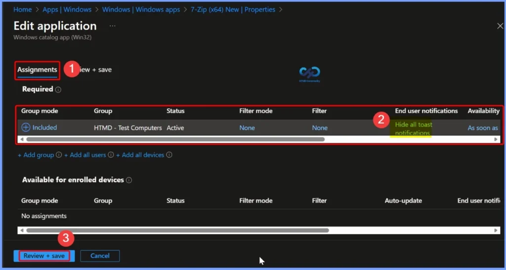 Intune Win32 App Deployment Toast Notifications and Company Portal User Experience 6 Intune Win32 App Deployment Toast Notifications and Company Portal User Experience - Fig.5