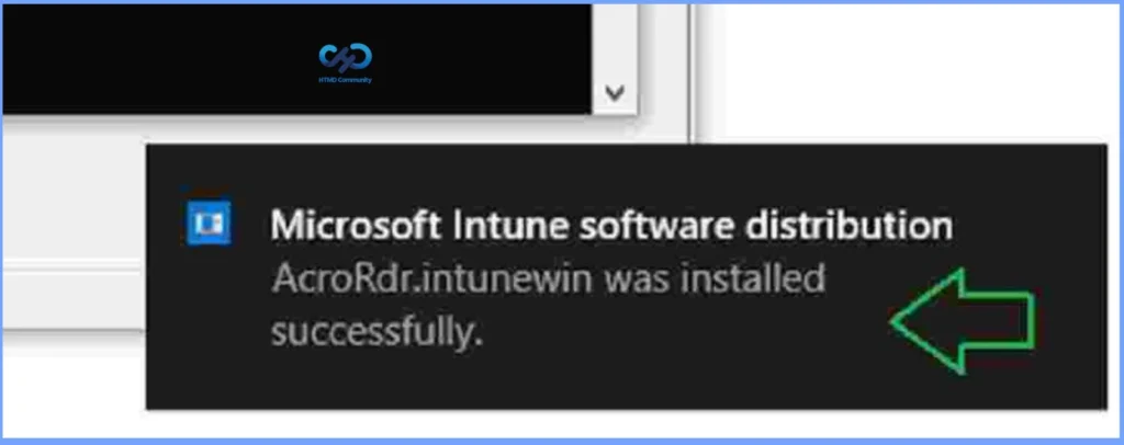 Intune Win32 App Deployment Toast Notifications and Company Portal User Experience 8 Intune Win32 App Deployment Toast Notifications and Company Portal User Experience - Fig.7
