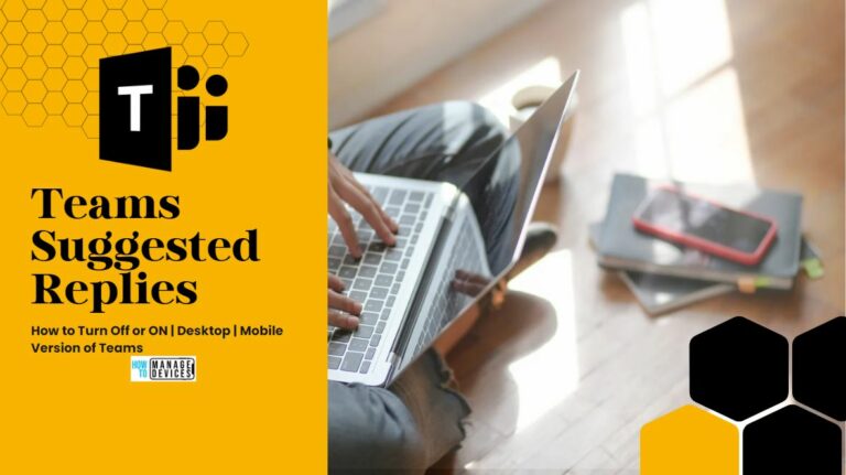 Microsoft Teams Suggested Replies Available on Windows Main 1