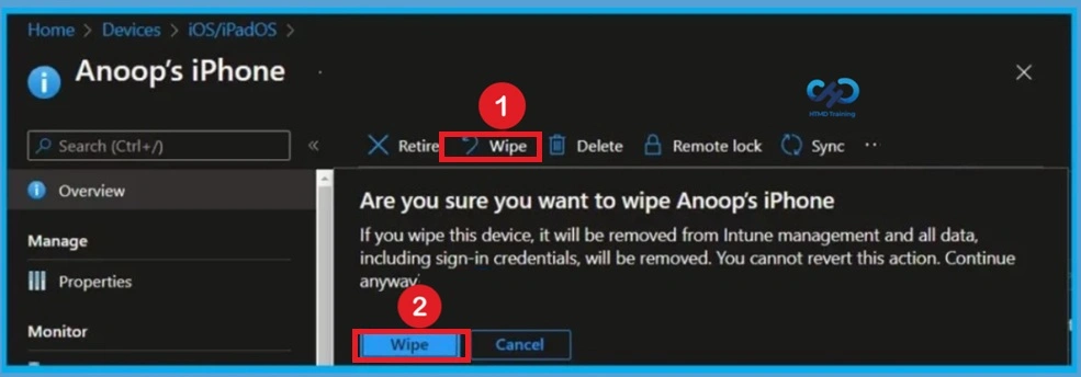 Perform Bulk Device Actions to Manage Multiple Devices Remotely using Intune -Fig.9