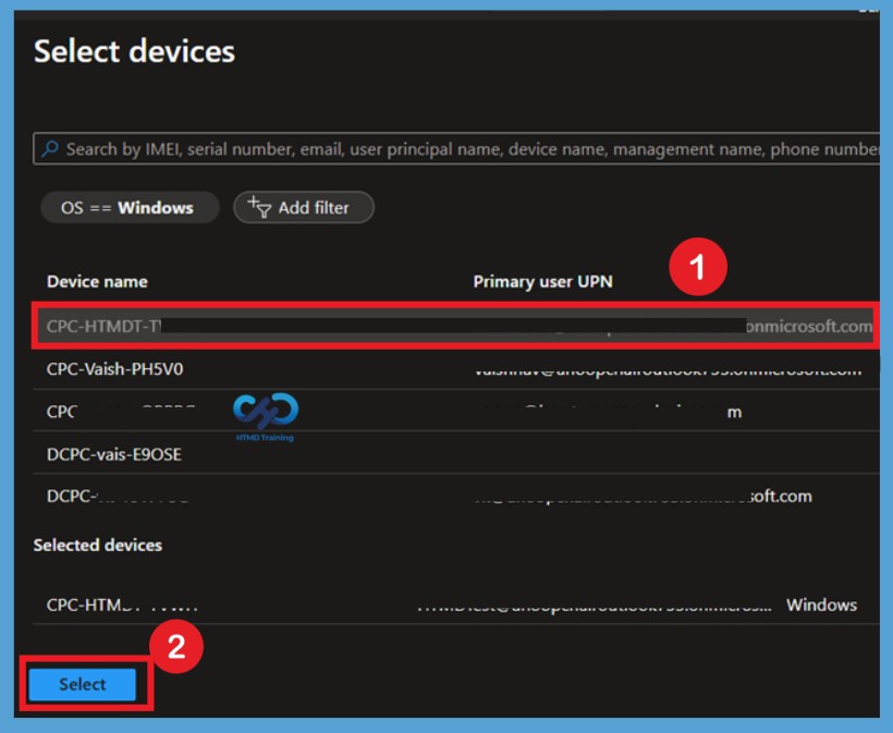 Perform Bulk Device Actions to Manage Multiple Devices Remotely using Intune -Fig.5