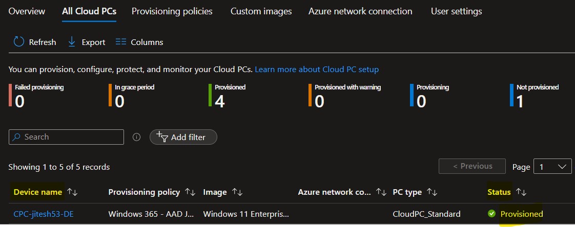 Configure Single Sign-on SSO for Windows 365 Azure AD Joined Cloud PC Fig.7