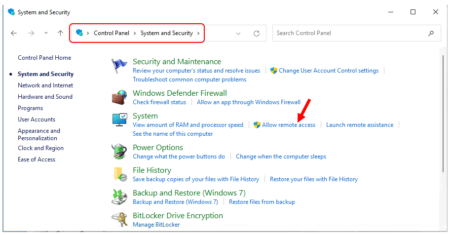 Best Methods to Rename Windows 11 PC and Cloud PC 9 Allow remote access – Windows 11