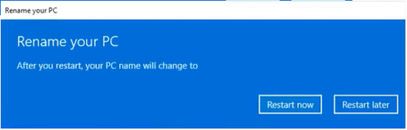 Rename your PC – Windows 11