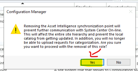 How to Remove Asset Intelligence Sync Point Role | SCCM Asset Intelligence Deprecation and Remove Asset Intelligence Sync Point Role 