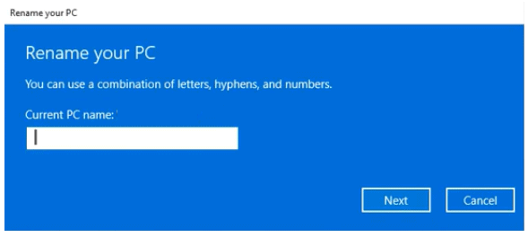 Best Methods to Rename Windows 11 PC and Cloud PC 7 Rename your PC – Windows 11