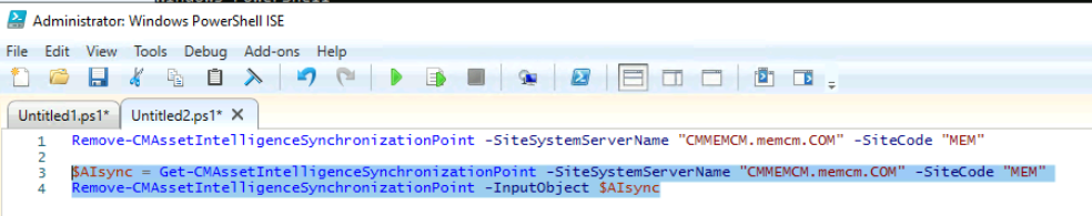 PowerShell Options to Remove AI Sync Point | SCCM Asset Intelligence Deprecation and Remove Asset Intelligence Sync Point Role