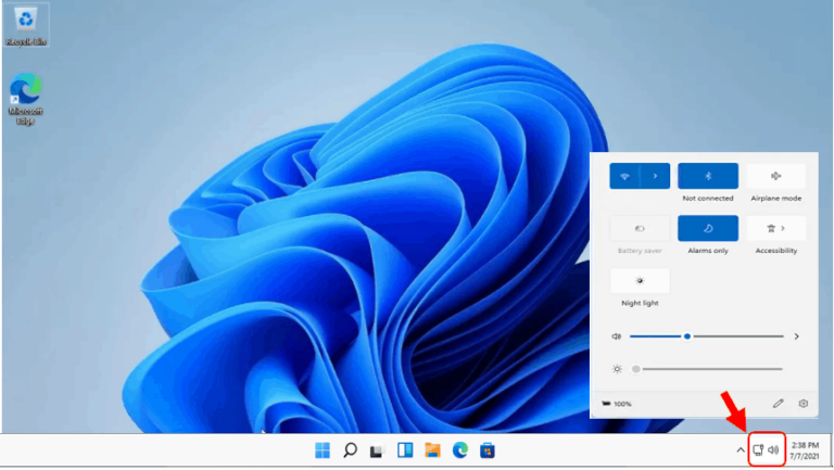 Add Or Remove Windows 11 Quick Settings Icons And Notifications Options ...