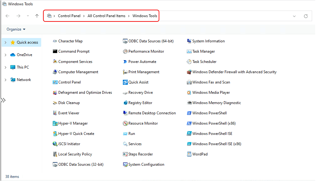 Administrative Tools are Windows Tools Now on Windows 11 44